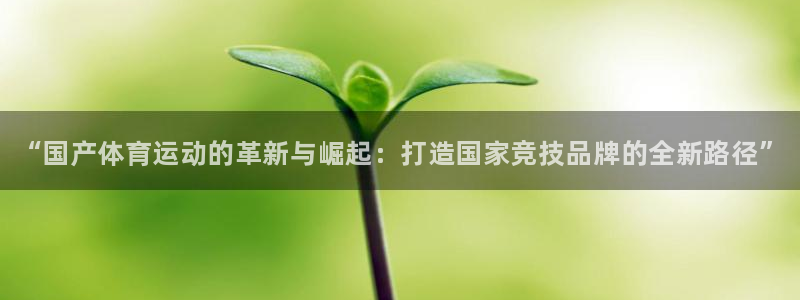 凯发官方正版app娱乐代理怎么样：“国产体育运动的革新与崛起