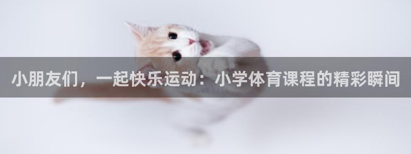 凯发官方正版app五金厂：小朋友们，一起快乐运动：小